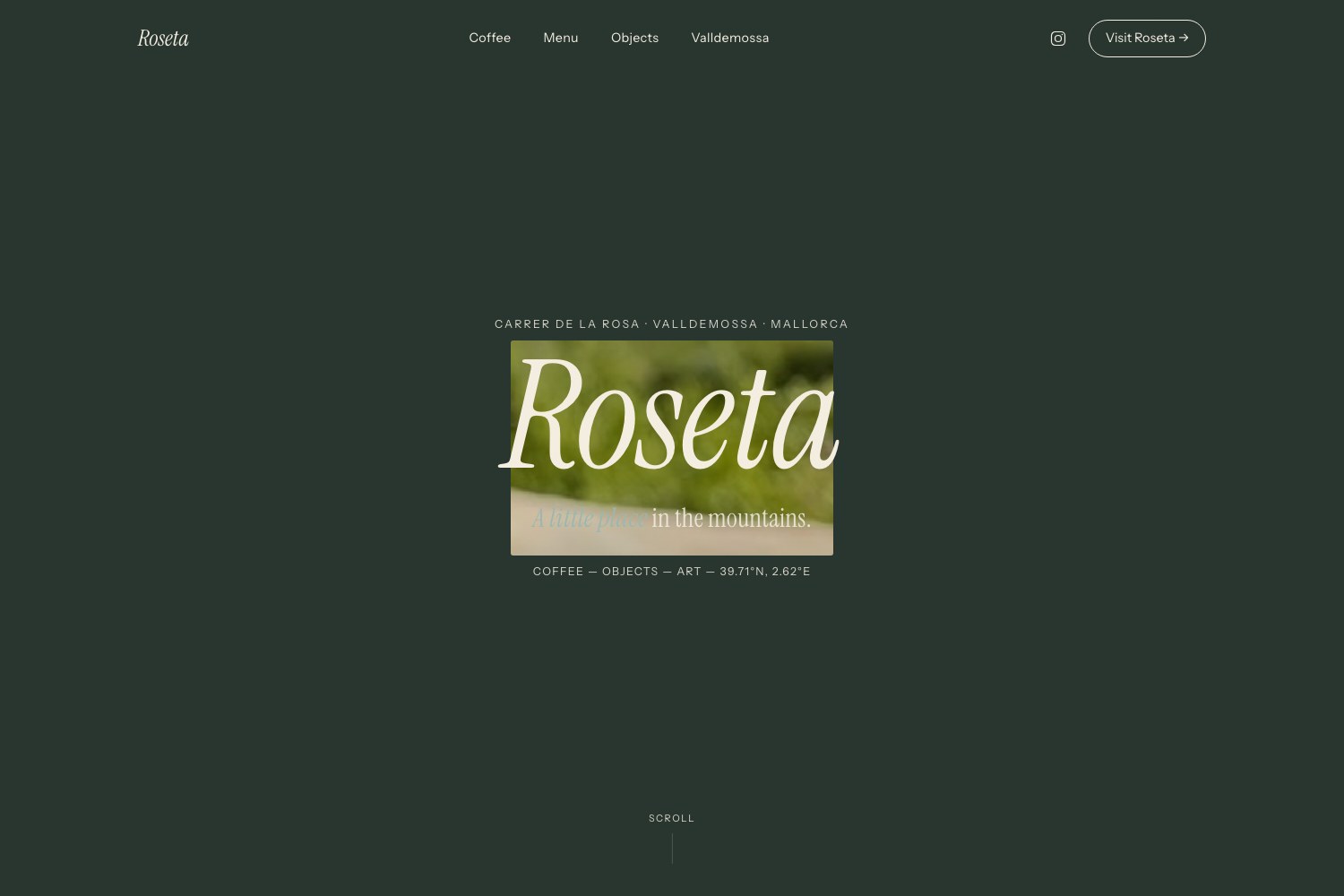 Roseta website